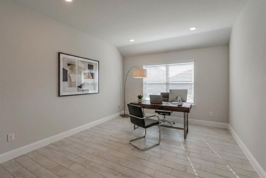 Furnished interior view inside a new home in , Princeton (Image 8).