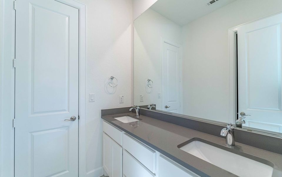 Furnished interior view inside a new home in Preserve at Lakeway, Lakeway (Image 12).