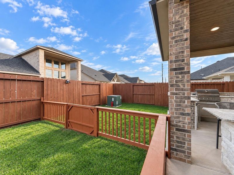 Exterior details and patio area of a home in , Fulshear (Image 2). Exterior details and patio area of a home in , Fulshear (Image 2).