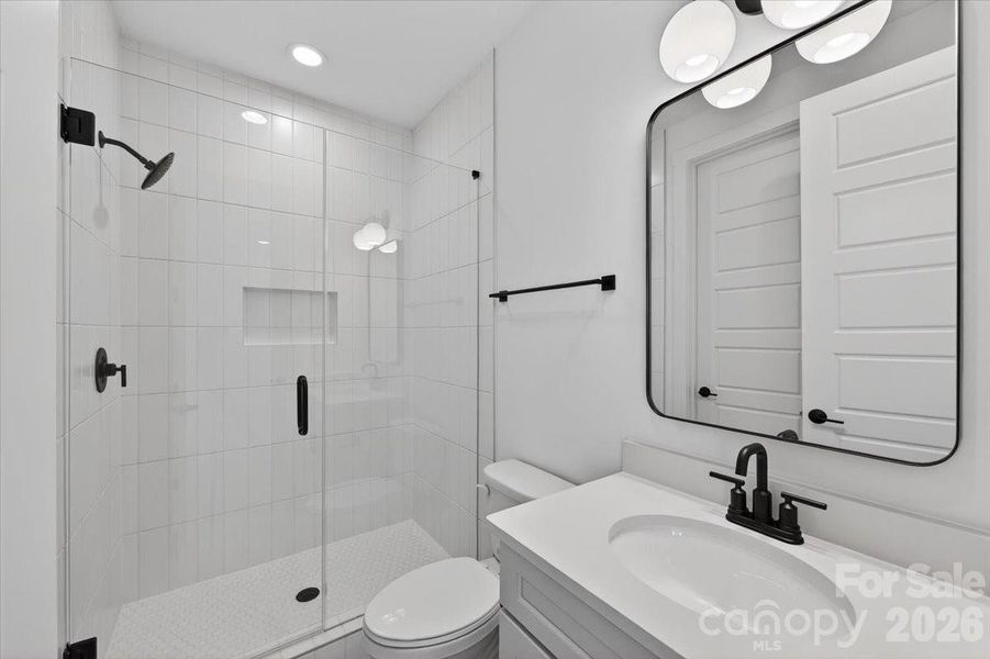 Furnished interior view inside a new home in , Charlotte (Image 34).