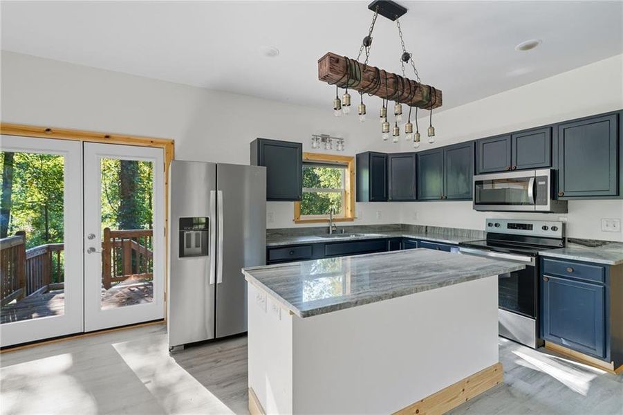 Furnished interior view inside a new home in , Talking Rock (Image 19).