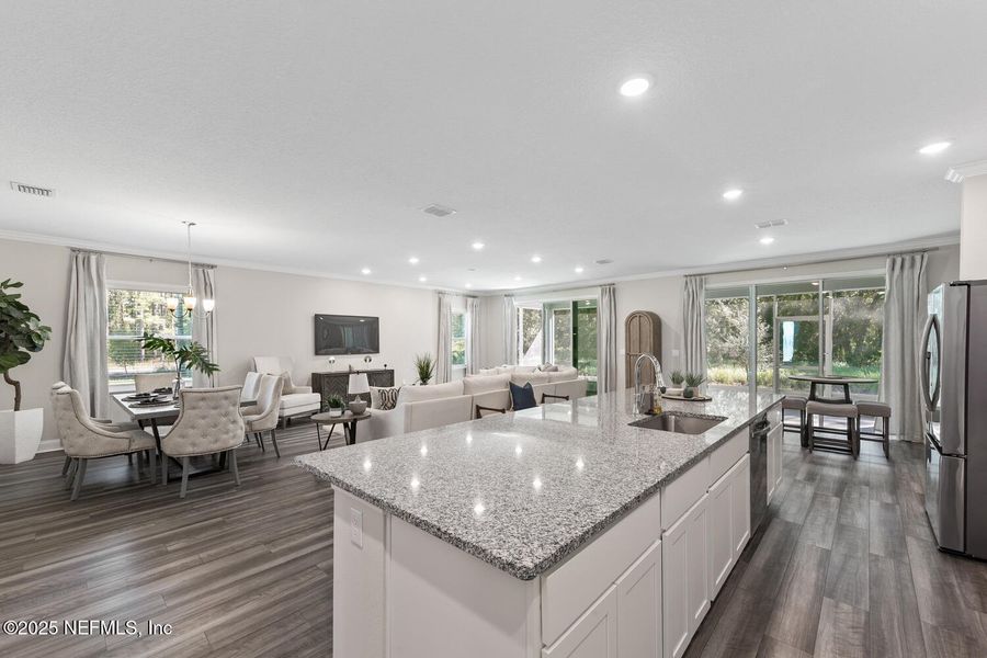 Furnished interior view inside a new home in , Callahan (Image 8). Furnished interior view inside a new home in , Callahan (Image 8).