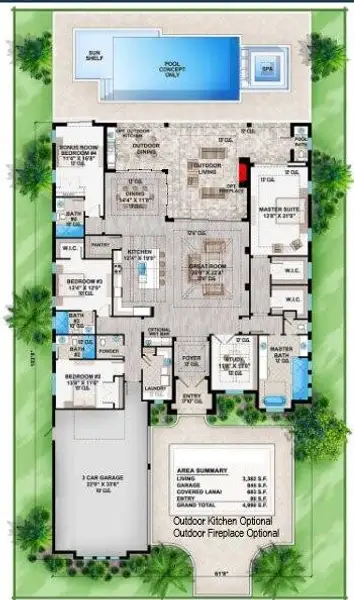Prospective floorplan