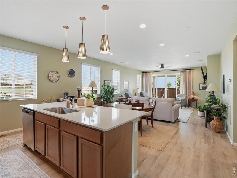Furnished interior view inside a new home in , Johnstown (Image 34).