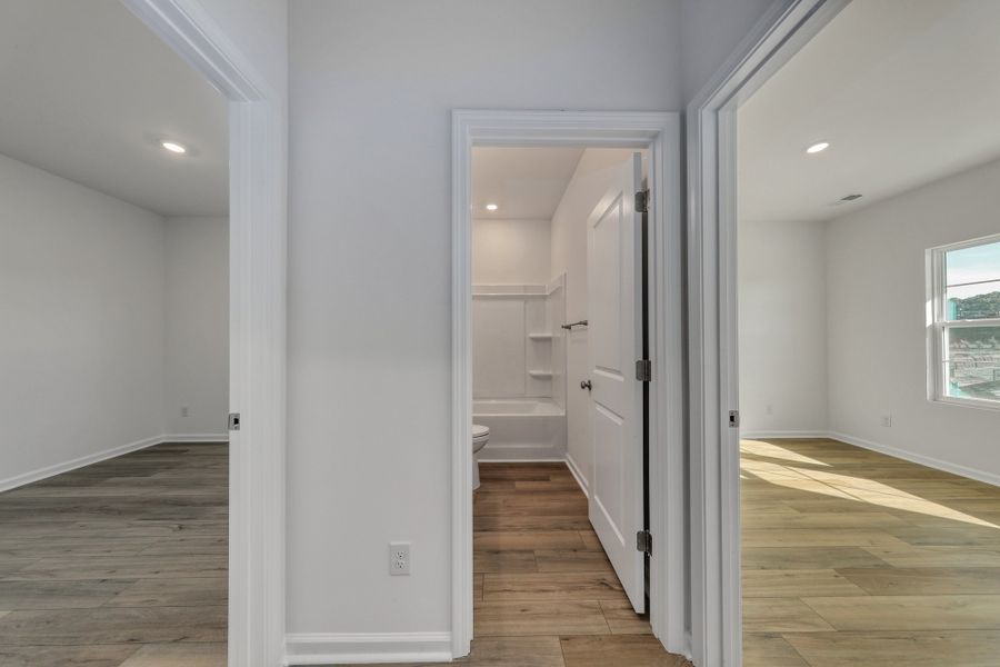 Spacious, unfurnished interior of a new home in Garden Grove, Conway (Image 23).