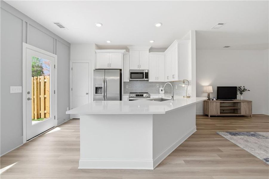 Furnished interior view inside a new home in , Ball Ground (Image 11).