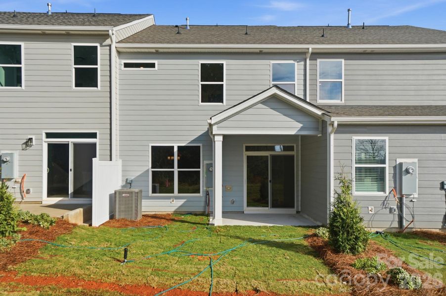 Exterior details and patio area of a home in , Waxhaw (Image 16).