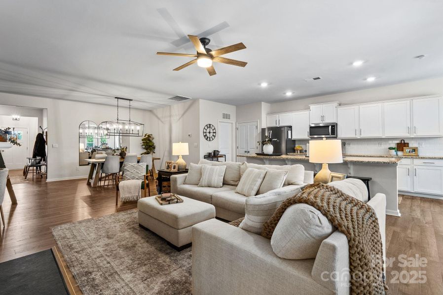 Furnished interior view inside a new home in , Mars Hill (Image 8). Furnished interior view inside a new home in , Mars Hill (Image 8).