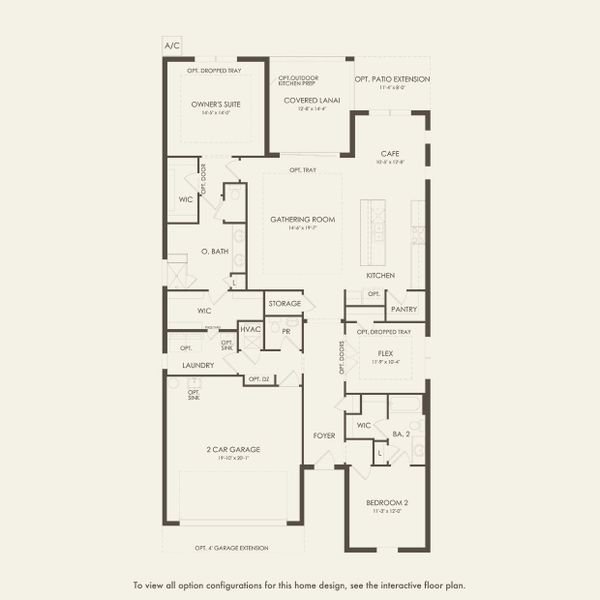 2D floor plan layout for the Prestige by Del Webb in Del Webb Lakehaven, Clermont, FL (Image 4). 2D floor plan layout for the Prestige by Del Webb in Del Webb Lakehaven, Clermont, FL (Image 4).