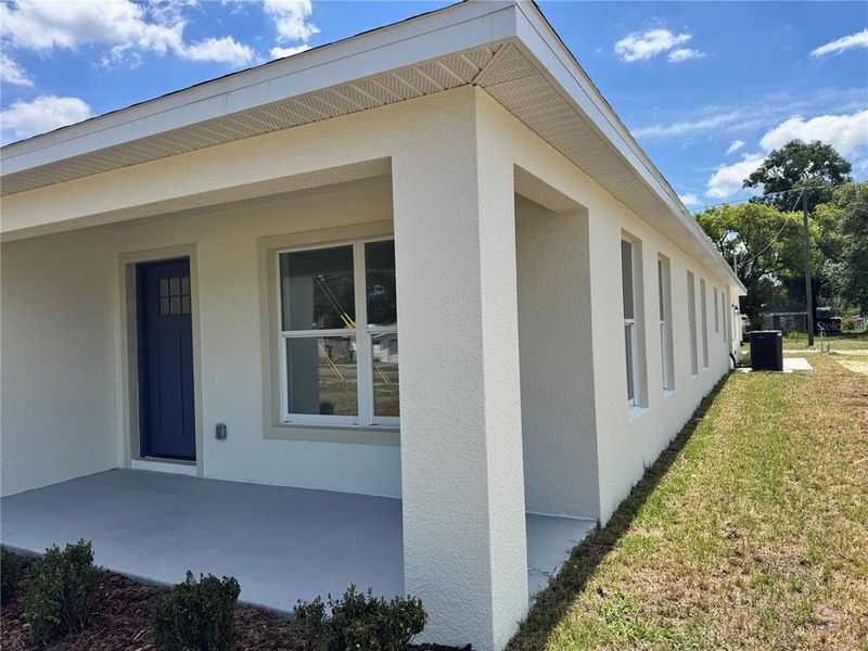 Exterior details and patio area of a home in , Zephyrhills (Image 33). Exterior details and patio area of a home in , Zephyrhills (Image 33).