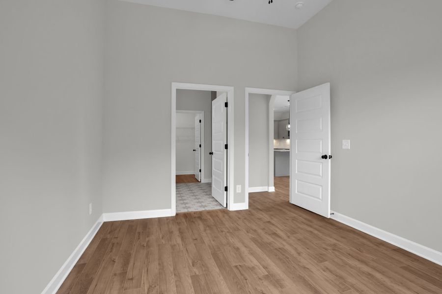 Representative unfurnished interior of a home built from the Nantucket by Parkside Builders in The Woods, Gallatin (Image 18).