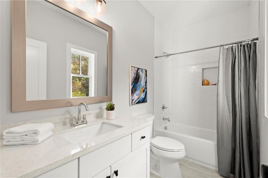 Furnished interior view inside a new home in , Brookhaven (Image 5).