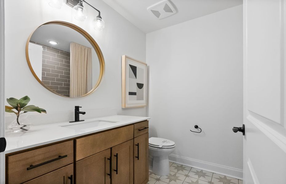 Representative furnished interior of a home built from the Prestige by John Wieland in Treymor, Mount Juliet (Image 16).