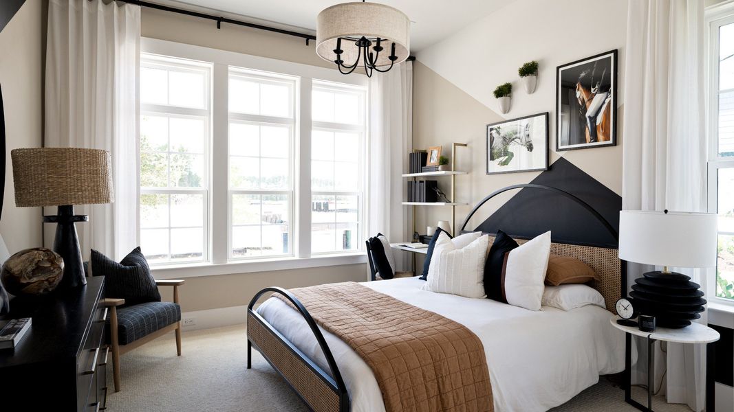 Representative furnished interior of a home built from the The Adventurer by DRB Elevate. in Brook Run, Fort Mill (Image 5).