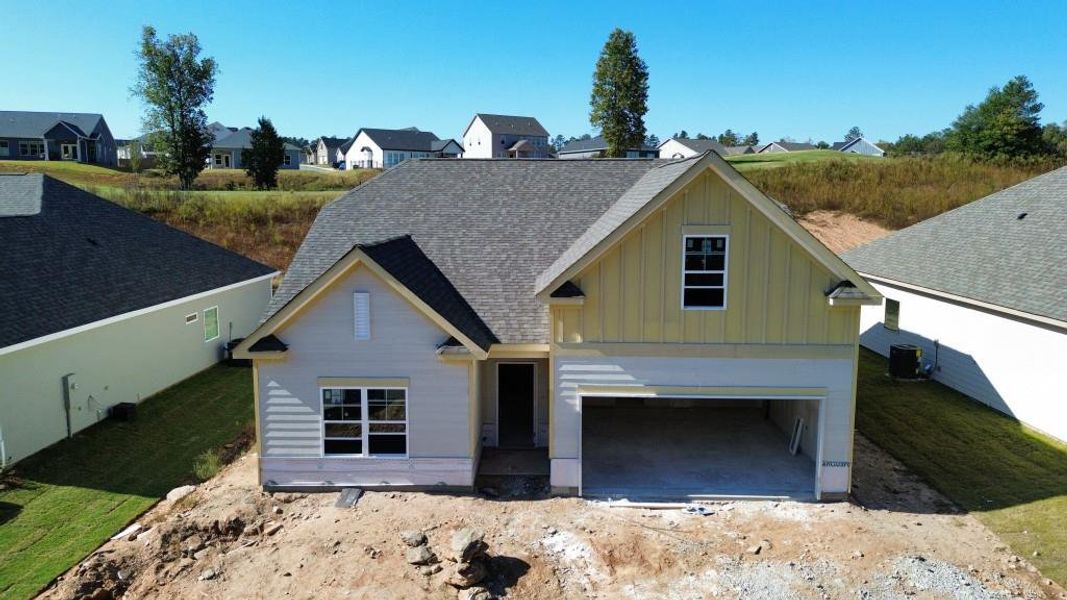 Exterior details and patio area of a home in , Homer (Image 3). Exterior details and patio area of a home in , Homer (Image 3).