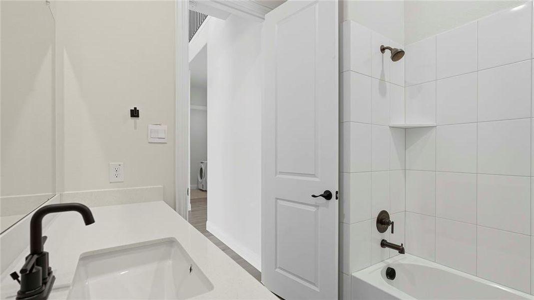 Furnished interior view inside a new home in Clearview Ranch, Royse City (Image 10).