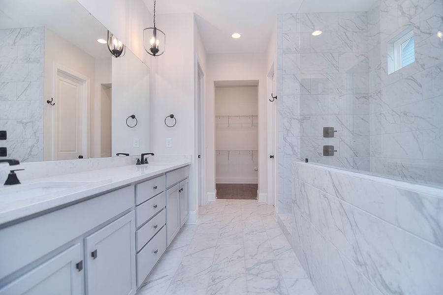 Representative furnished interior of a home built from the Bethpage by Greybrook Homes in Edmunds Farm, Clover (Image 19).