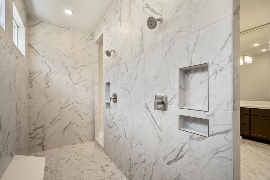 Furnished interior view inside a new home in Sienna 70' Lots, Missouri City (Image 16). Furnished interior view inside a new home in Sienna 70' Lots, Missouri City (Image 16).