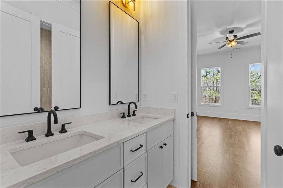 Furnished interior view inside a new home in , Lawrenceville (Image 12).
