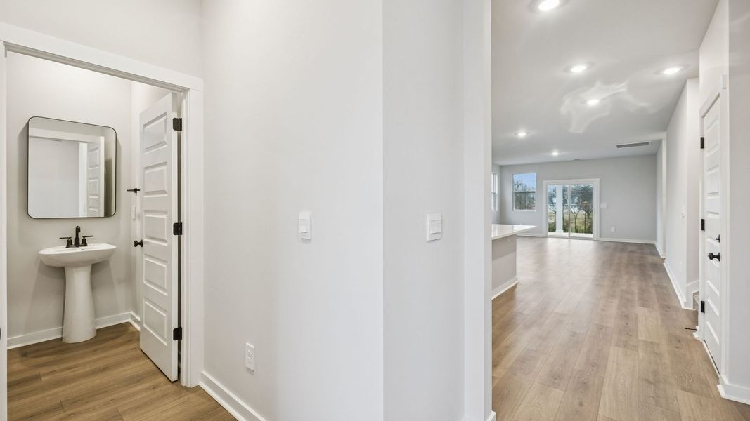 Representative unfurnished interior of a home built from the Dijon B by D.R. Horton in Harvest Point, Spring Hill (Image 59). Representative unfurnished interior of a home built from the Dijon B by D.R. Horton in Harvest Point, Spring Hill (Image 59).