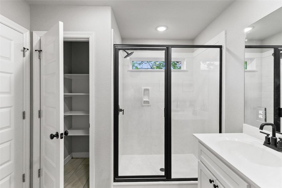Furnished interior view inside a new home in , Sweeny (Image 12).