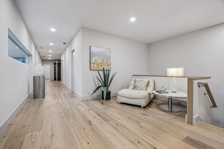 Furnished interior view inside a new home in , Houston (Image 38).