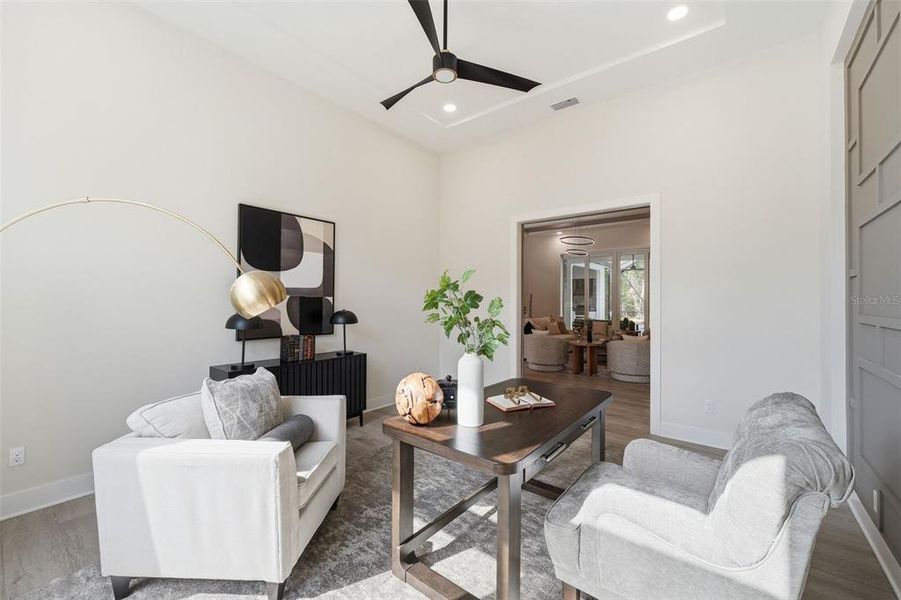 Furnished interior view inside a new home in , Archer (Image 26).