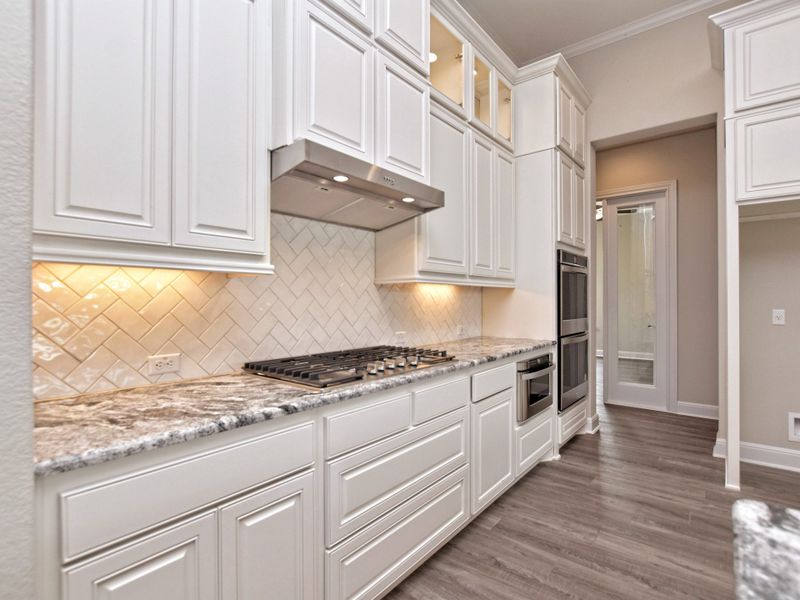 Representative furnished interior of a home built from the Siena III by Giddens Homes in Clearwater Ranch, Liberty Hill (Image 125).
