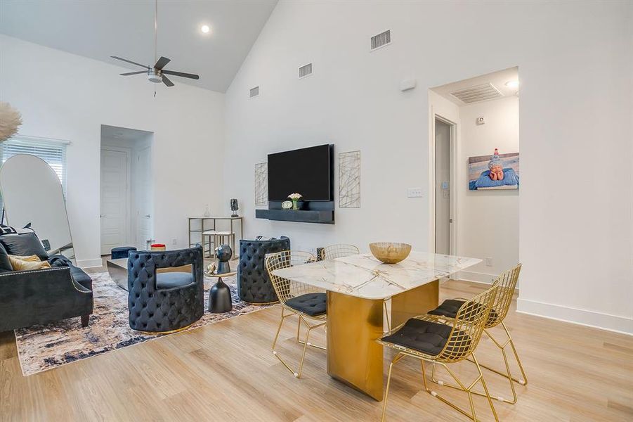 Furnished interior view inside a new home in Karis, Crowley (Image 14).