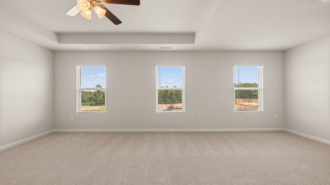 Representative unfurnished interior of a home built from the Grayson by D.R. Horton in Highland Hills, Graniteville (Image 19).