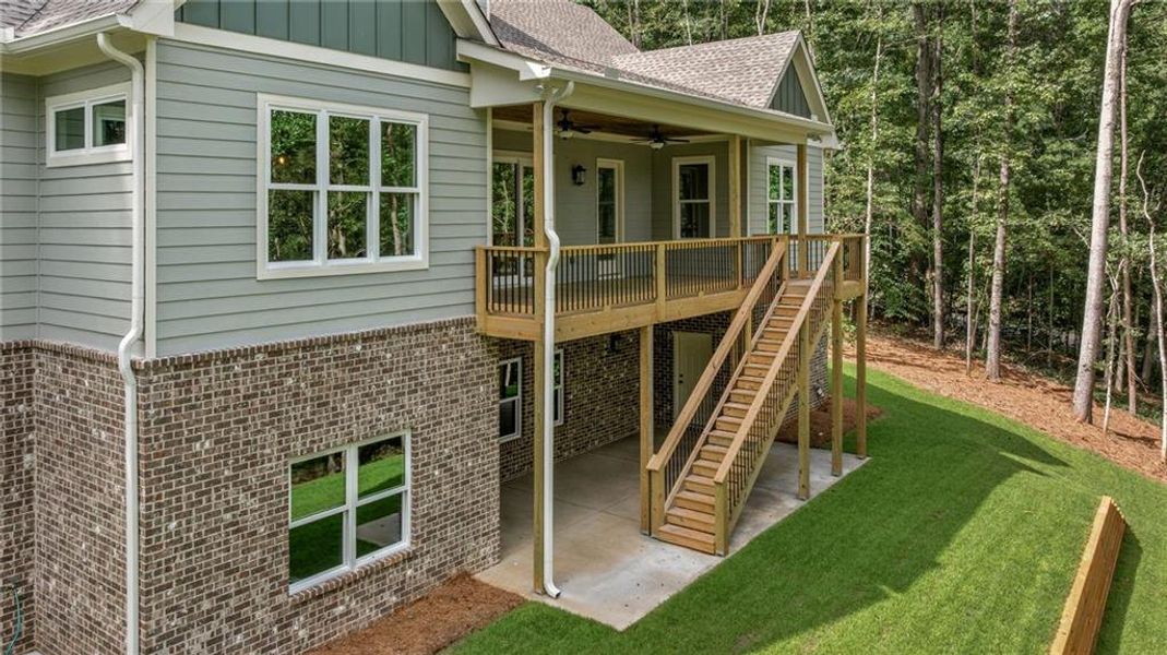 Front exterior of a new home in , Nicholson, GA, highlighting curb appeal (Image 26).
