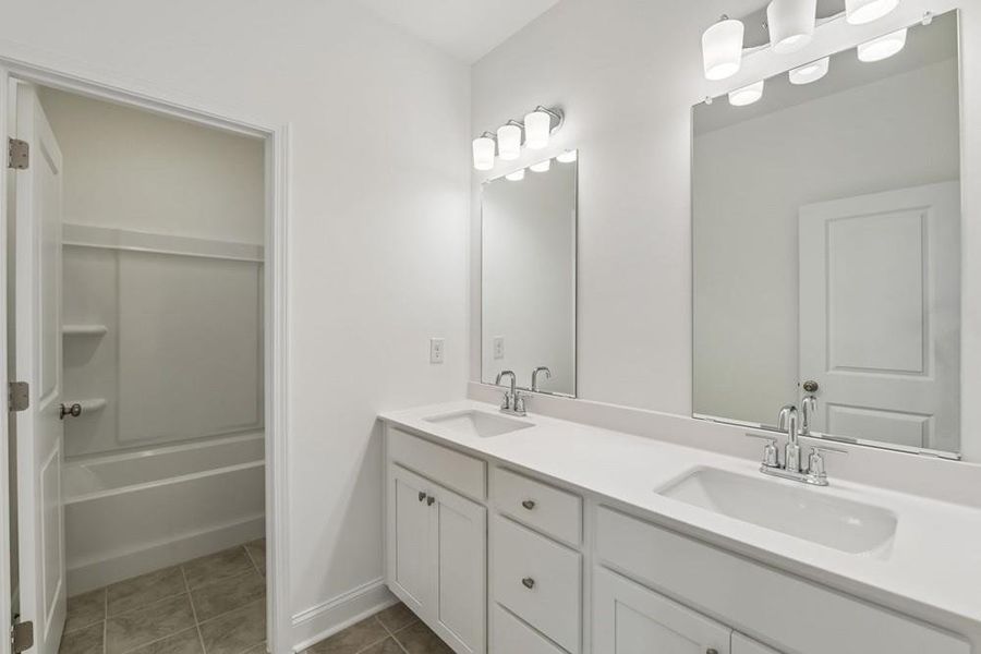 Furnished interior view inside a new home in Auburn Glen, Dacula (Image 7).