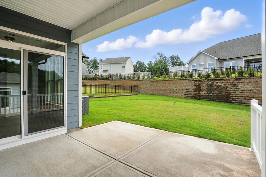Front exterior of a new home in Villas at Prestwick, Mooresville, NC, highlighting curb appeal (Image 20).