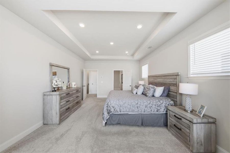 Furnished interior view inside a new home in Falls Creek, Flowery Branch (Image 60).