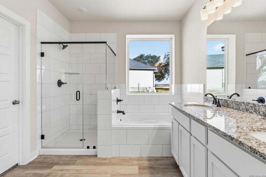 Furnished interior view inside a new home in Lonesome Dove, San Antonio (Image 8).