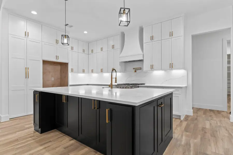 Furnished interior view inside a new home in , New Caney (Image 9).