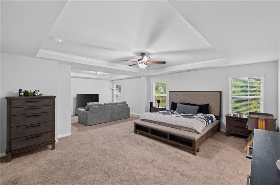 Furnished interior view inside a new home in Twin Shoals, Atlanta (Image 40). Furnished interior view inside a new home in Twin Shoals, Atlanta (Image 40).