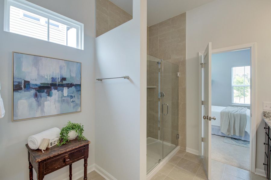 Furnished interior view inside a new home in , Charleston (Image 13).