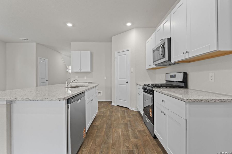 Furnished interior view inside a new home in Applewood, San Antonio (Image 6). Furnished interior view inside a new home in Applewood, San Antonio (Image 6).