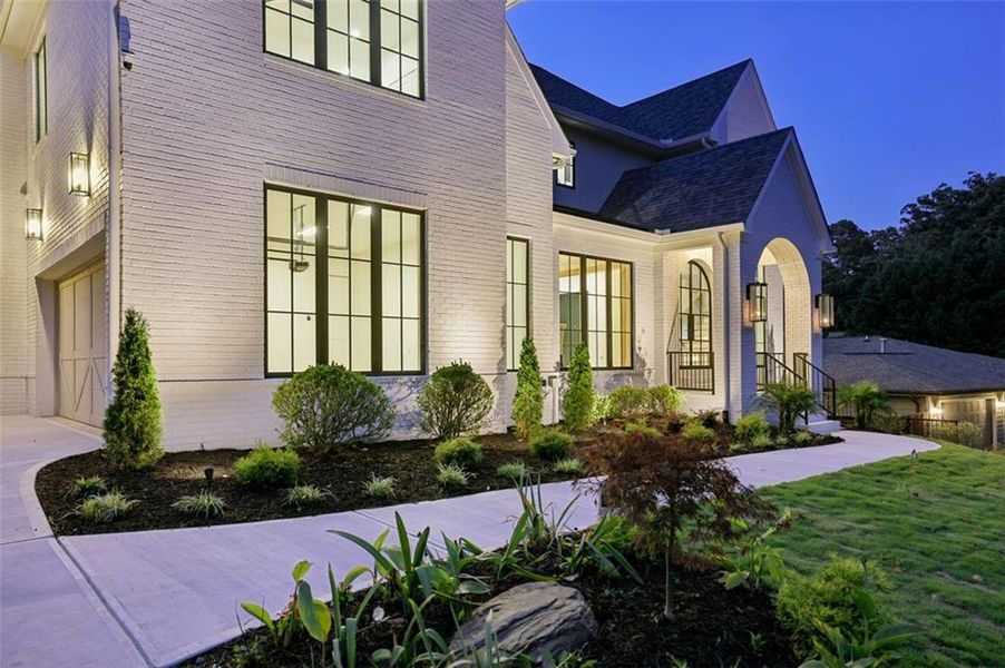 Exterior details and patio area of a home in , Brookhaven (Image 30). Exterior details and patio area of a home in , Brookhaven (Image 30).