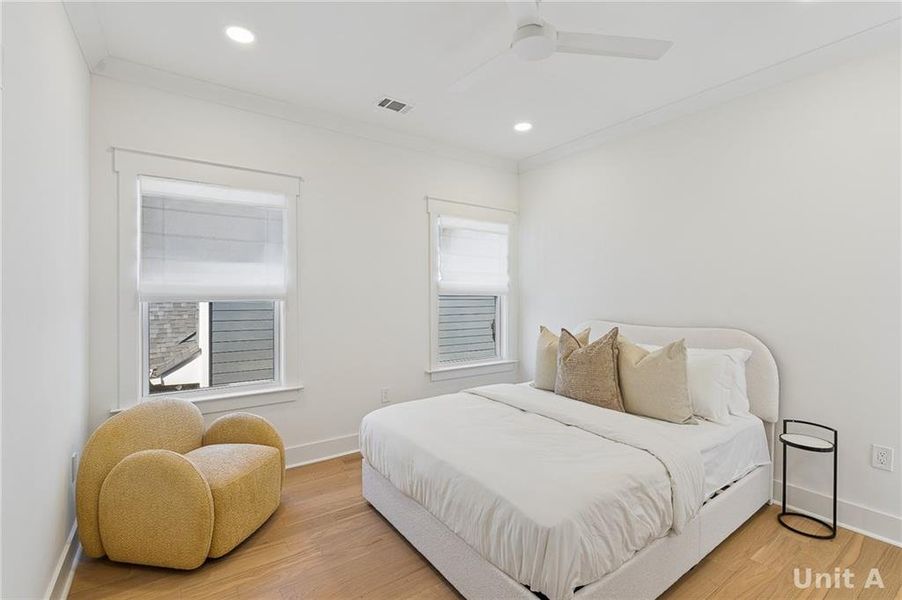 Furnished interior view inside a new home in , Atlanta (Image 14).