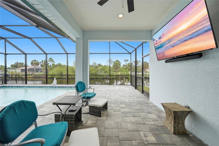 Exterior details and patio area of a home in , Port Charlotte (Image 23). Exterior details and patio area of a home in , Port Charlotte (Image 23).