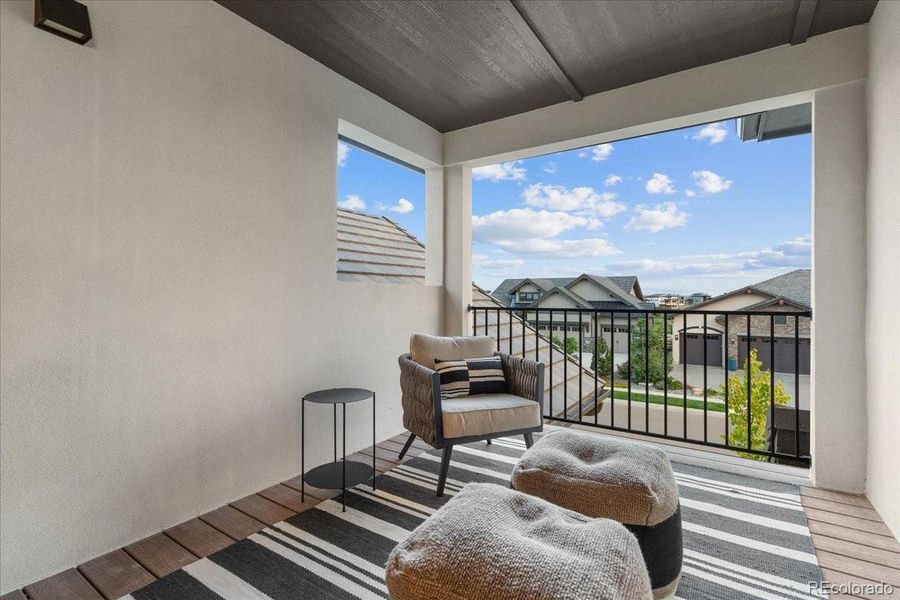 Exterior details and patio area of a home in , Berthoud (Image 3).