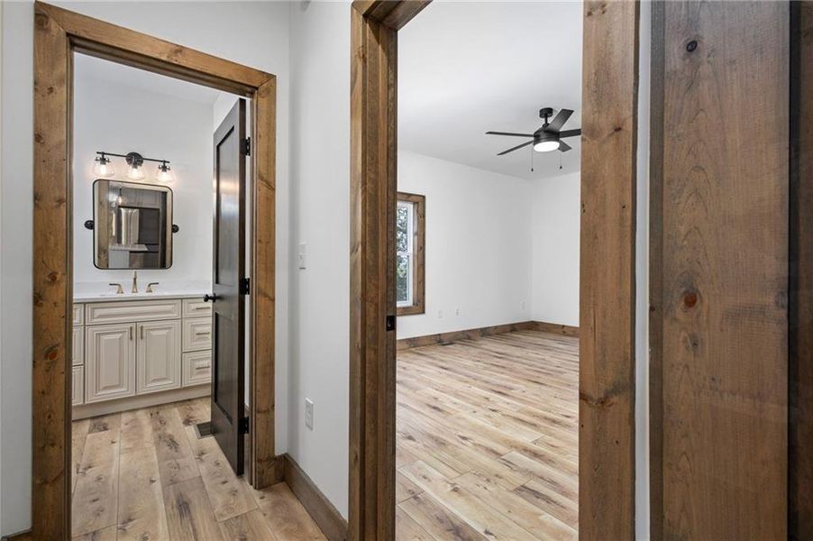 Furnished interior view inside a new home in , Ellijay (Image 3).