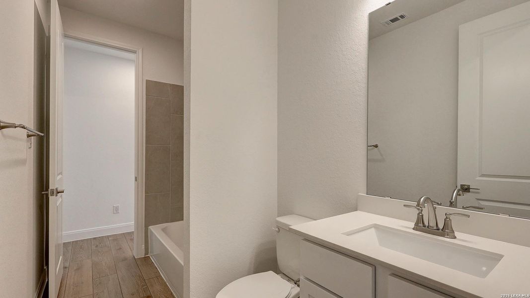 Furnished interior view inside a new home in Kallison Ranch, San Antonio (Image 15).