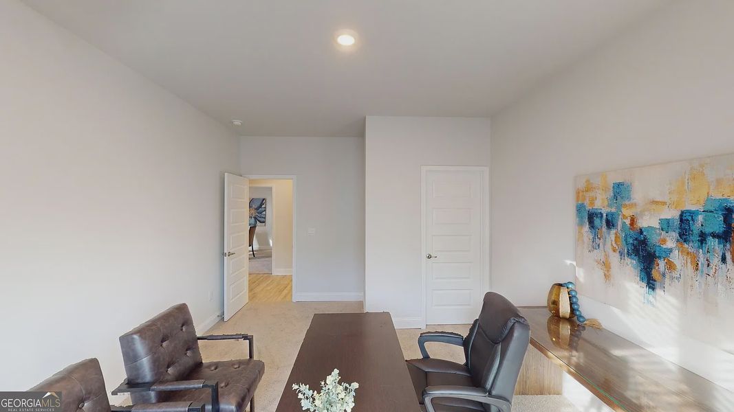 Furnished interior view inside a new home in The Abberley., Macon (Image 25).