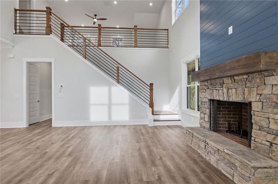 Spacious, unfurnished interior of a new home in , Clarkesville (Image 57).