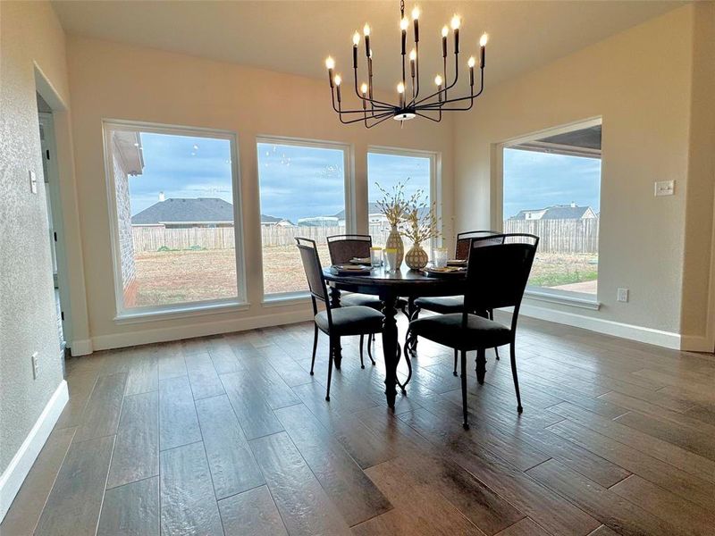 Furnished interior view inside a new home in , Abilene (Image 5). Furnished interior view inside a new home in , Abilene (Image 5).