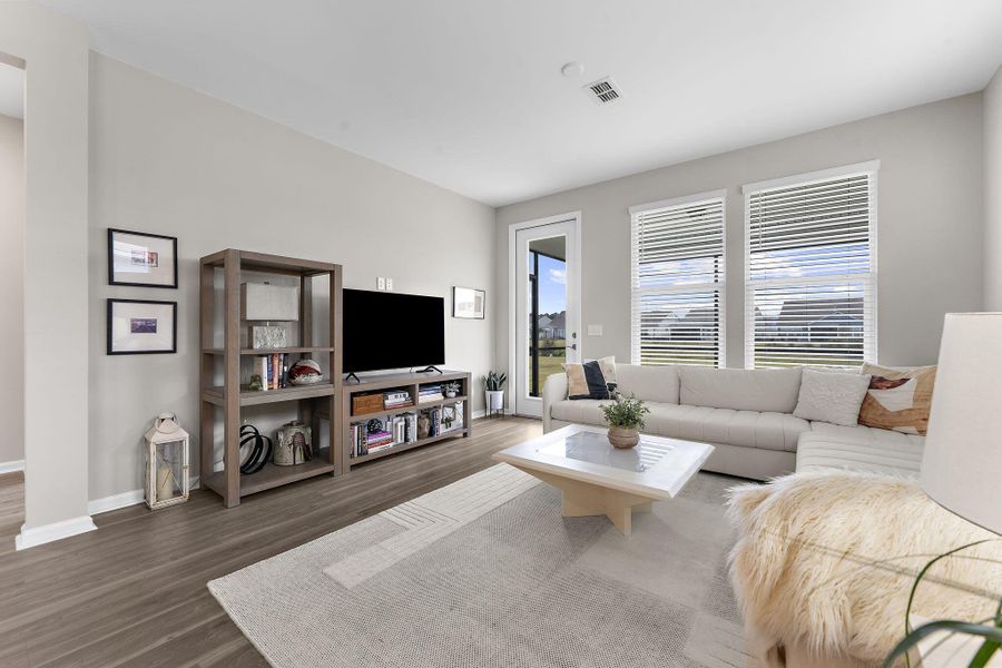 Furnished interior view inside a new home in , Summerville (Image 32).