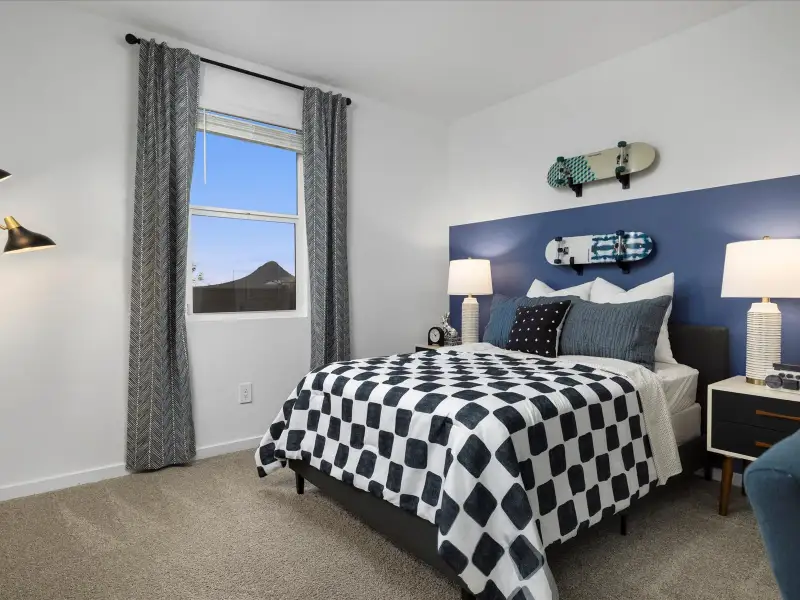 Furnished interior view inside a new home in Bella Vista Farms Reserve Series, San Tan Valley (Image 18).